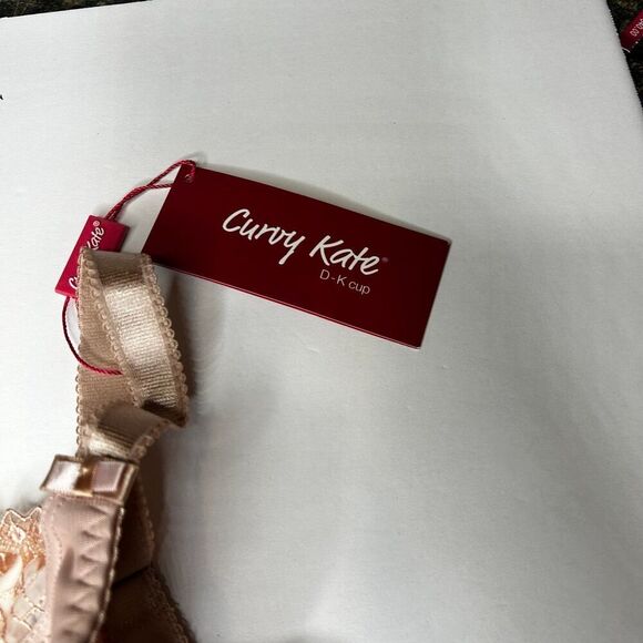 New Curvy Kate Tan Unlined full coverage Bra 28K - Picture 3 of 7
